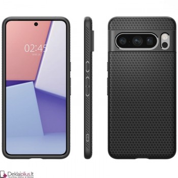 Spigen Liquid Air dėklas - juodas (Google Pixel 8 Pro)
